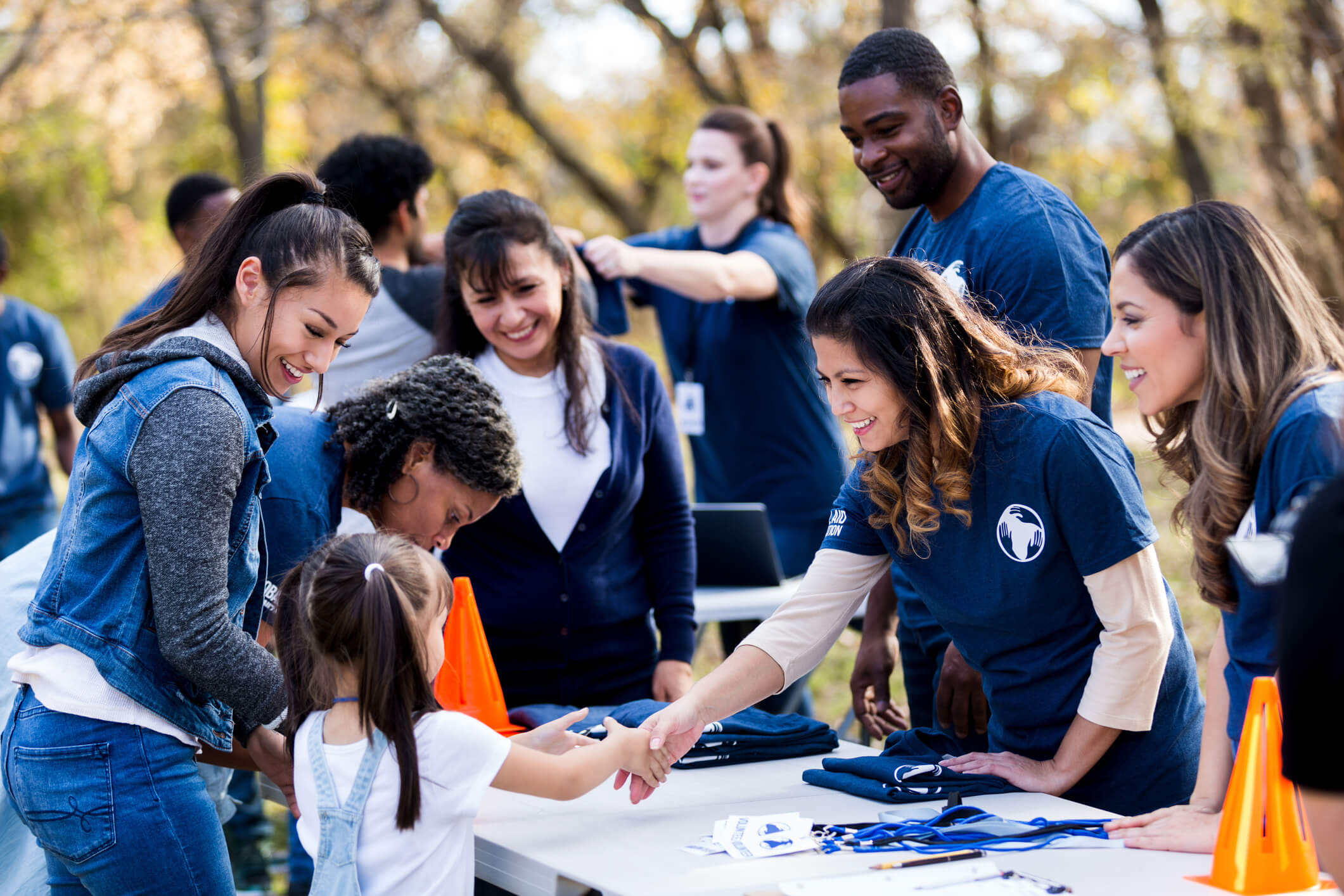 volunteers