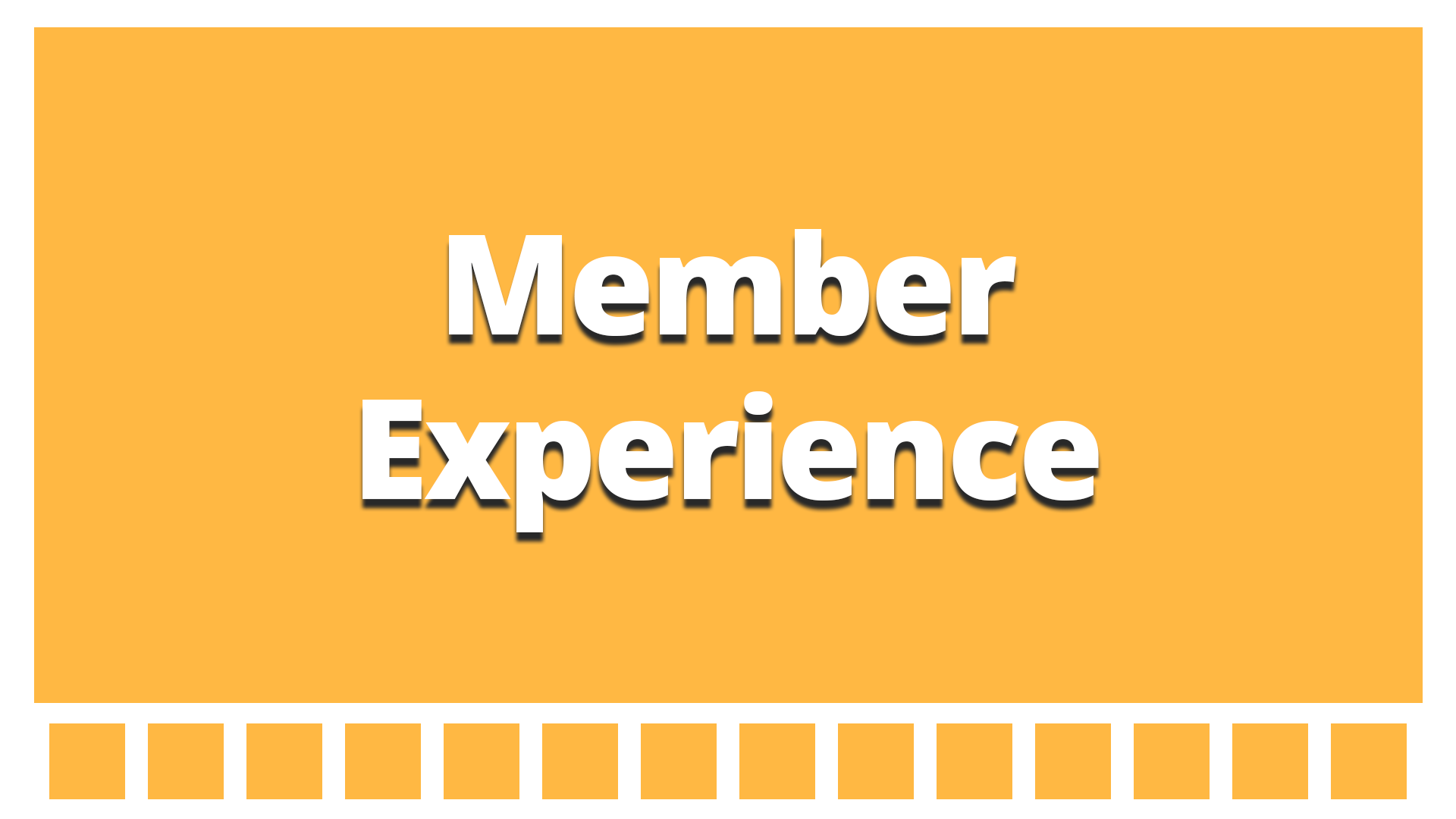 member experience